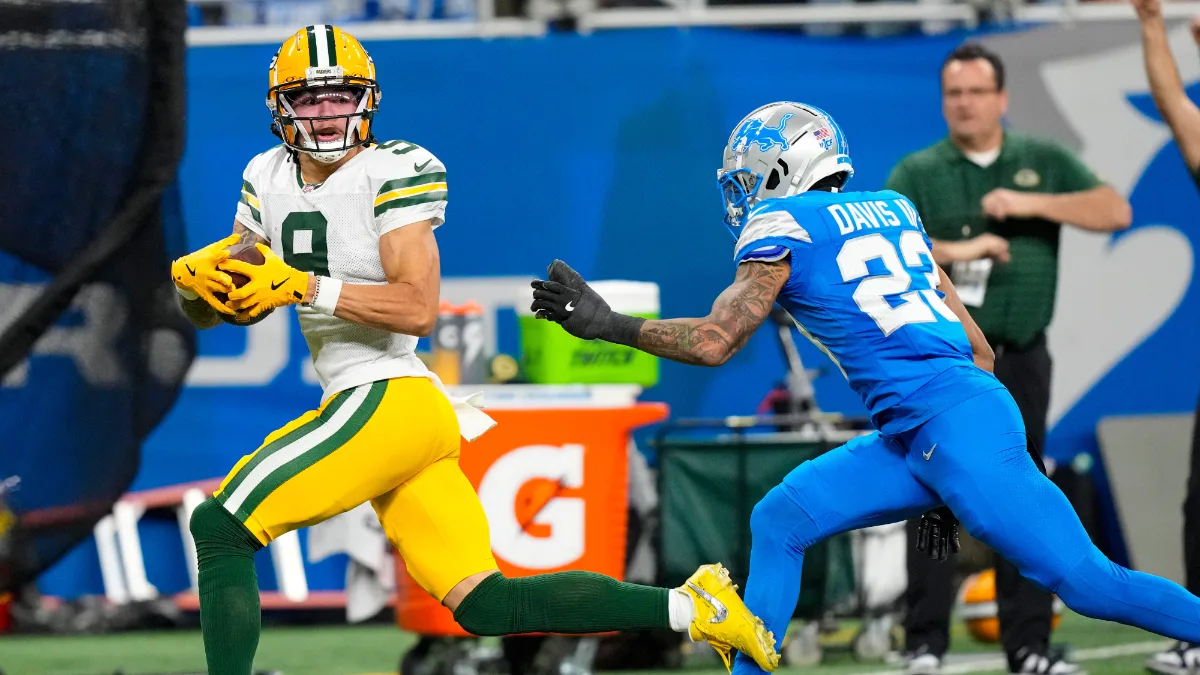Christian Watson torna e vince la partita