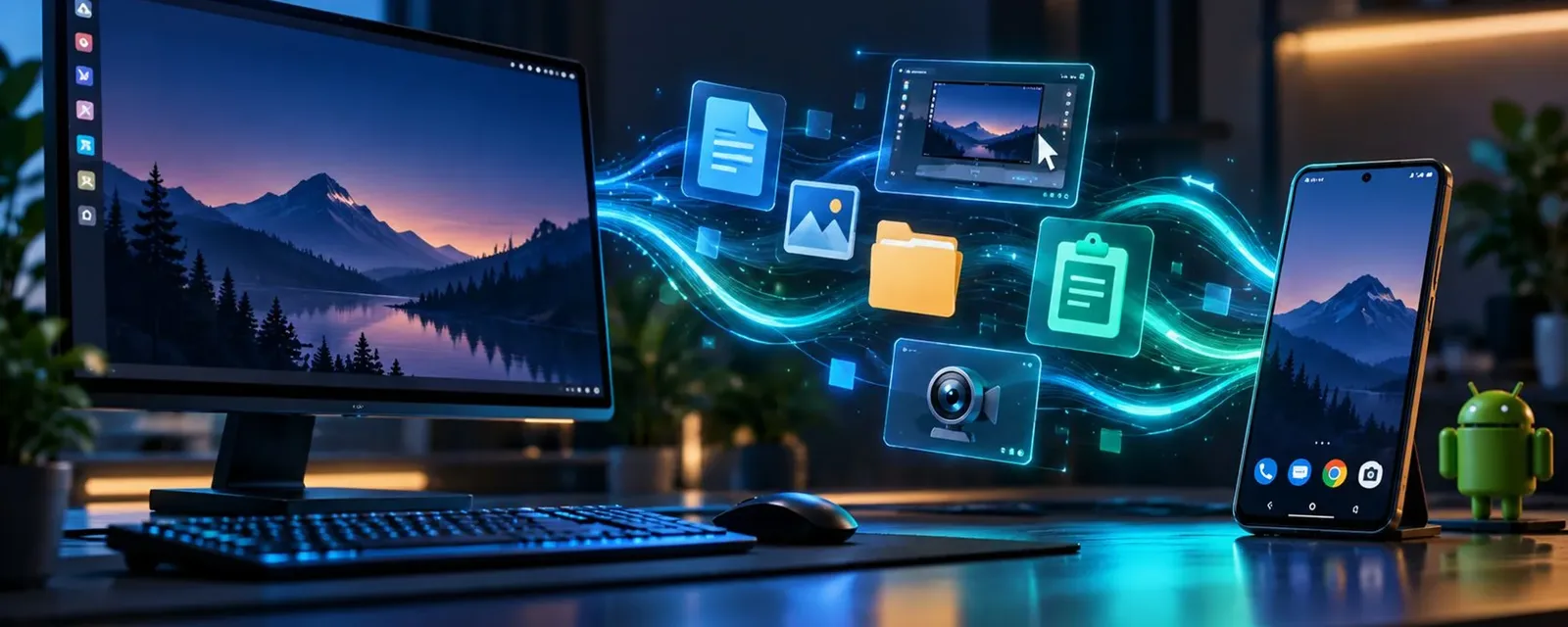 Linksy semplifica condivisione file tra telefono e Pc Linux