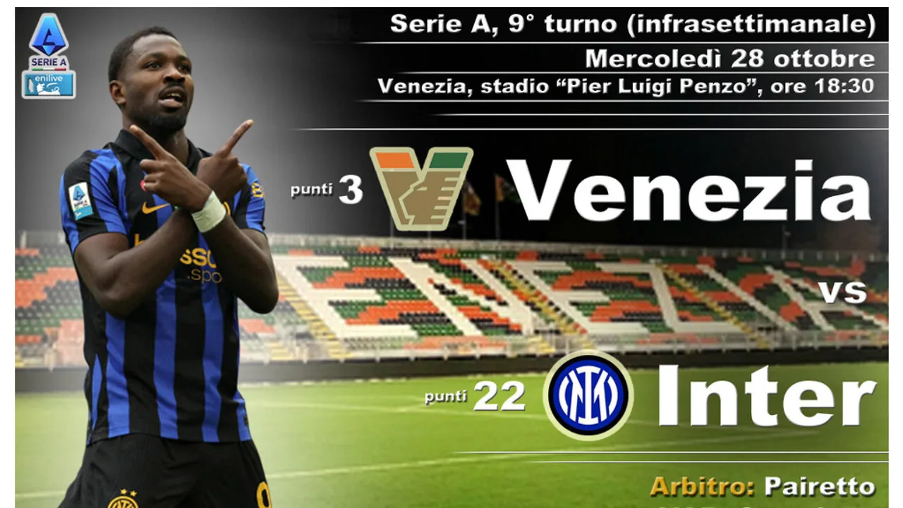 Serie A - Venezia-Inter, la vigilia del match