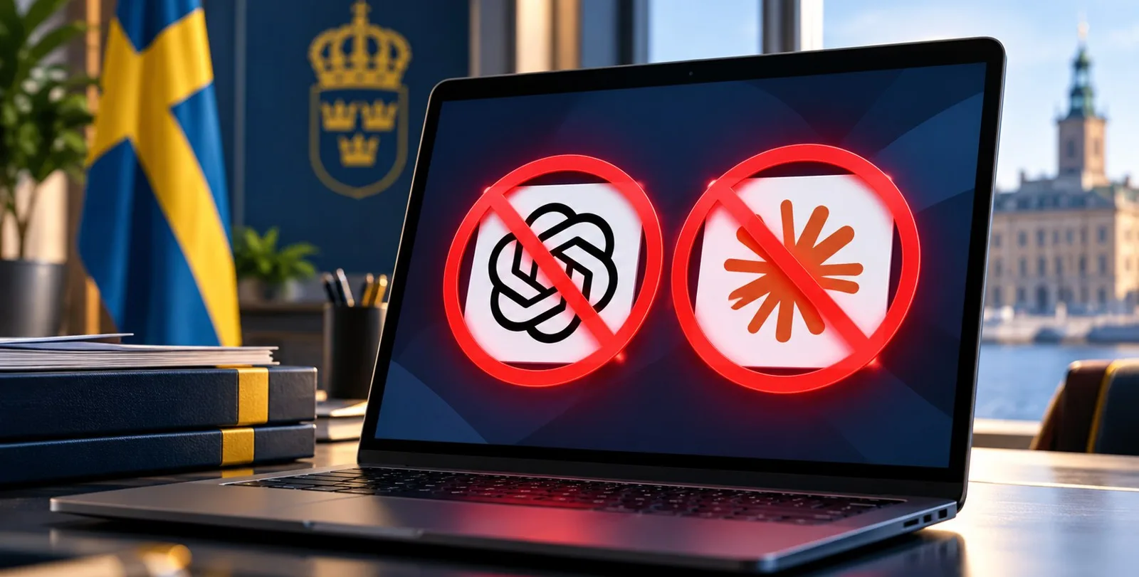 Svezia blocca ChatGPT e Claude sui PC di lavoro governativi