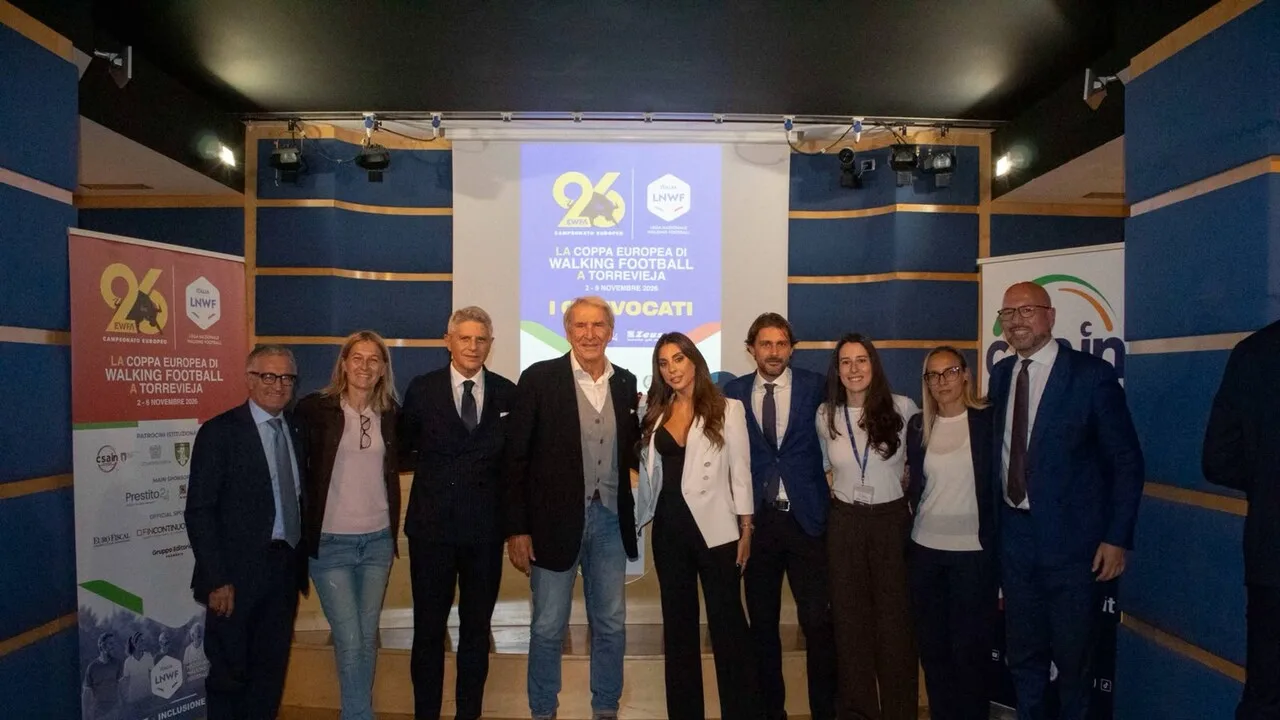 Walking football - Italia alla Euro Nations 2026
